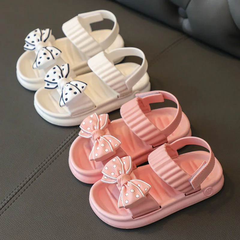 2022 new girls sandals Baotou beach shoes 2-6 years old children non-slip soft bottom children's sandals non-slip summer sandals