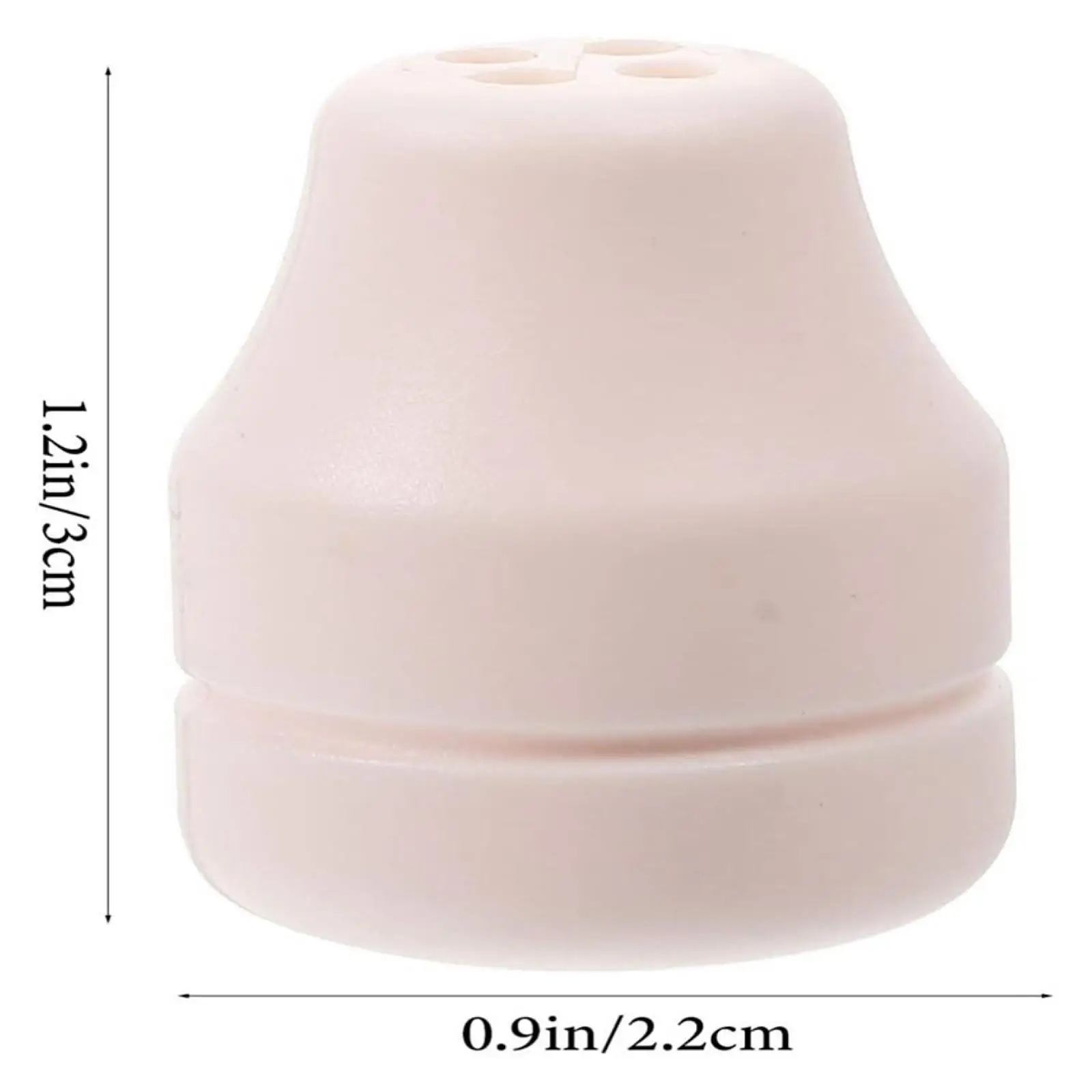 Window Blind Cord Knobs Lightweight White Bell Shape Tassel Drops for Folding Fabric Blinds with Rods Home