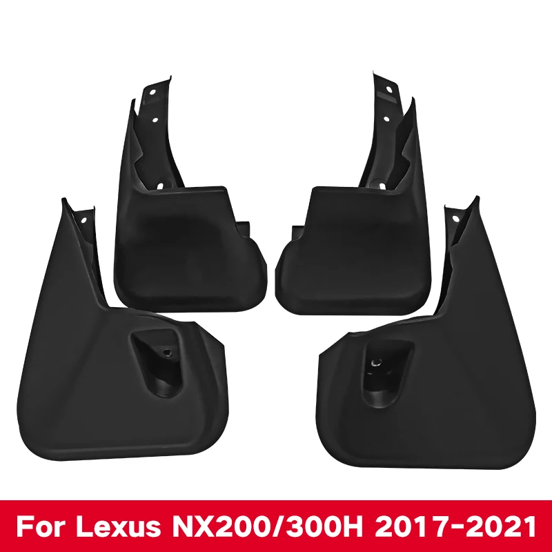 Car Fender Mud Flaps For Lexus NX200 NX300 NX300H 2015-2021 Splash Guards MudFlaps Front Rear Mudguards Auto Accessories