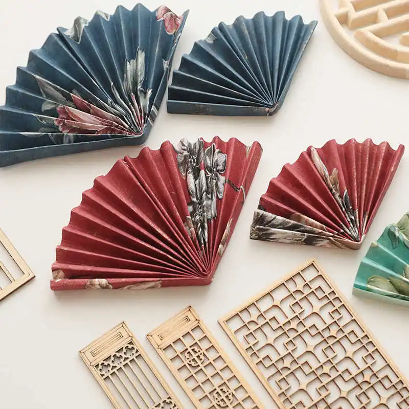 Abanico antiguo de feliz cumpleaños para el día de la madre, pastel de cumpleaños, postre, tarjeta de vestir, enchufe en lazo rosa, corona transparente, suministros para hornear