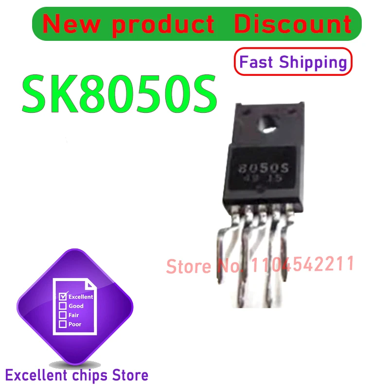 

10PCS/LOT New Original SK8050S 8050S TO-220F-5 S8050S Voltage Regulator Power Transistor in Stock