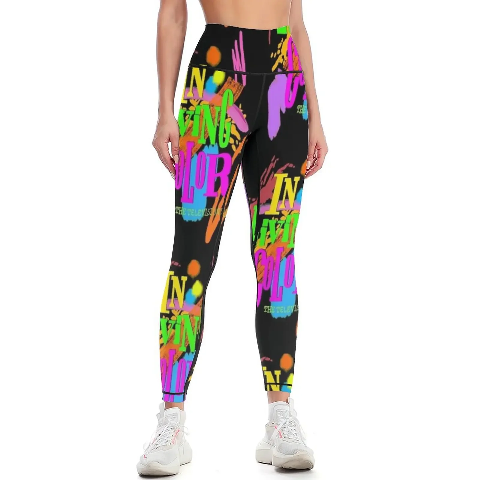 

In Living Color Leggings for girls sportswear woman gym 2025 trousers fitness set gym Womens Leggings