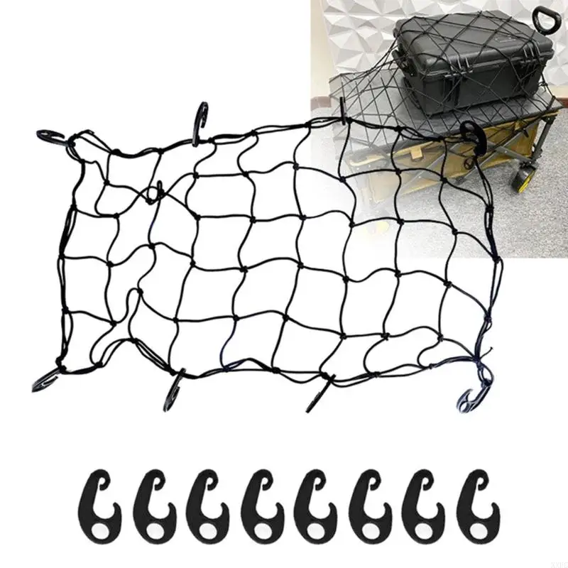 XXFC Beach Cart Wagon Cart Heavy Duty Tie Rod Tool Camping Parts Elastic Cargo Net