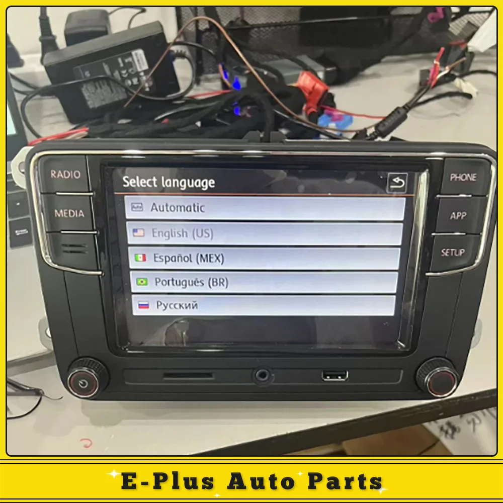 

For VW Golf 5 6 Jetta MK5 MK6 Tiguan CC Polo Passat B5 B6 Android Auto RCD360 PRO Carplay Car Radio New RCD330 MIB Radio