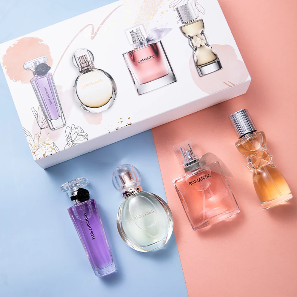 Brand 105ml Perfume Women Gift Box Four Piece Set духи Lasting Fragrance Body Spray Plant Floral Scent Pheromone Eau De Parfum