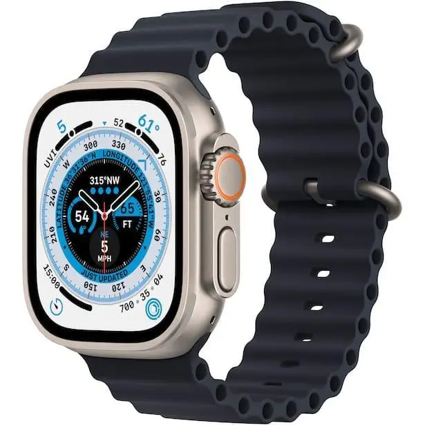 Apple / Watch Ultra 2 49mm / A2986 / Natural Titanium /Unlocked/ Grade 3 Fair Condition Genuine Refurbished Unlocked, Includes Charging Cable