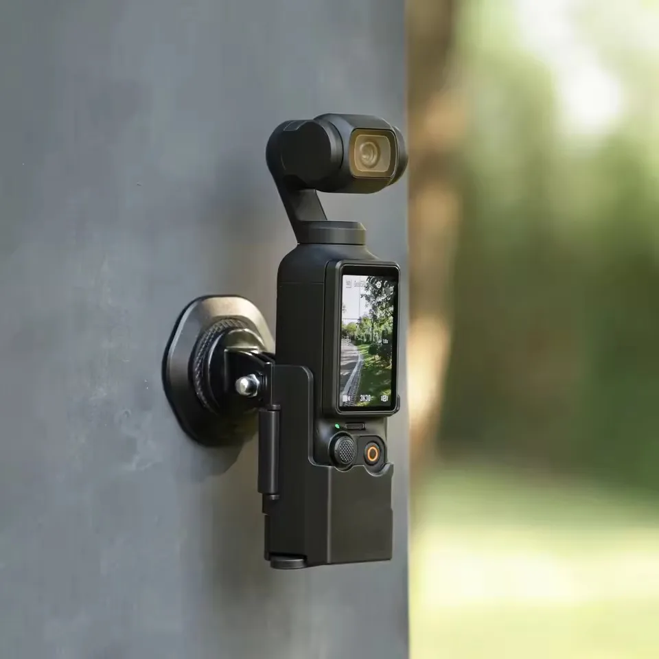 Adaptador de expansão de bolso 3, dobrável, ganchos duplos, capa protetora, suporte para dji osmo pocket 3