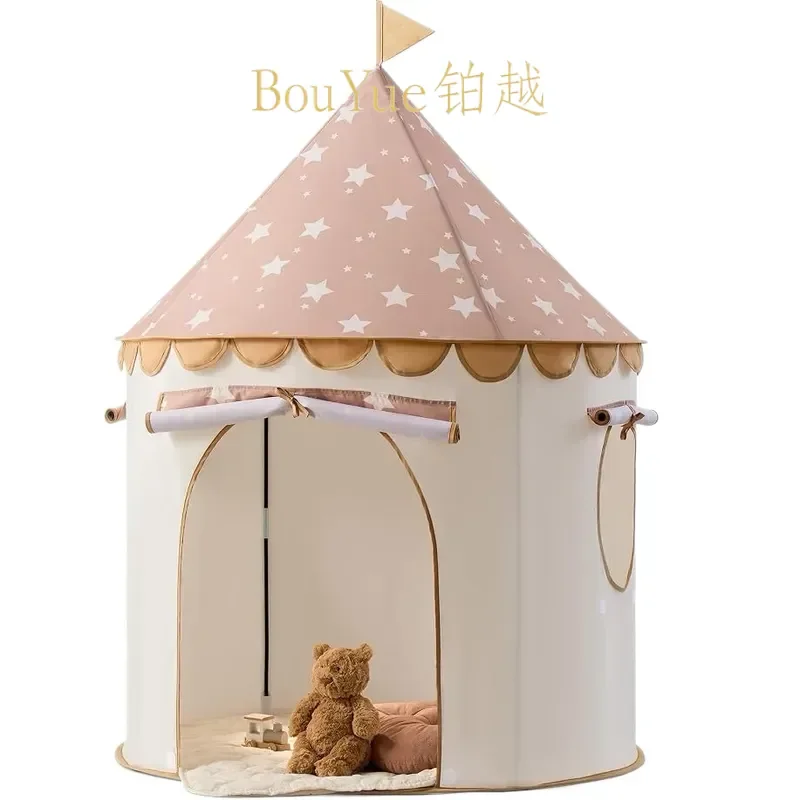 Kids Play Tent Indoor Cartoon Baby Crawling House Boys Girls Toy Yurt Castle Room Decor Gift for Children