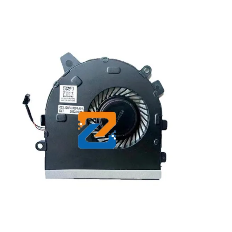 مروحة تبريد جديدة لوحدة المعالجة المركزية للكمبيوتر المحمول Dell Inspiron 13 7390 7391 2-in-1 مروحة مشعاع تبريد 0HYPYN 01XVDH #4
