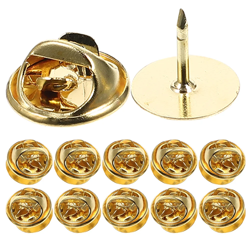 50 مجموعة فراشة قبعة اكسسوارات قفل دبوس ظهورهم ل المينا دبابيس دبابيس التعادل المسامير التلبيب دبوس الحرفية مستلزمات صناعة المجوهرات