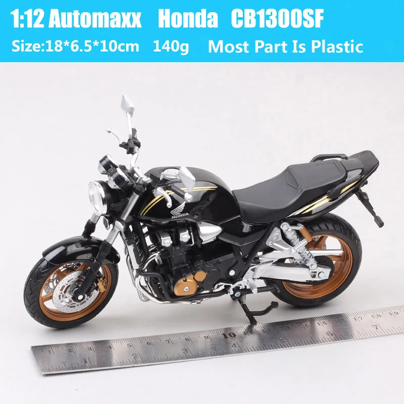 1/12 Automaxx Honda CB1300SB CB1300 Super Four Scale Motorcycle Diecasts & Toy Vehicles bike toys Replicas for kid boy collector