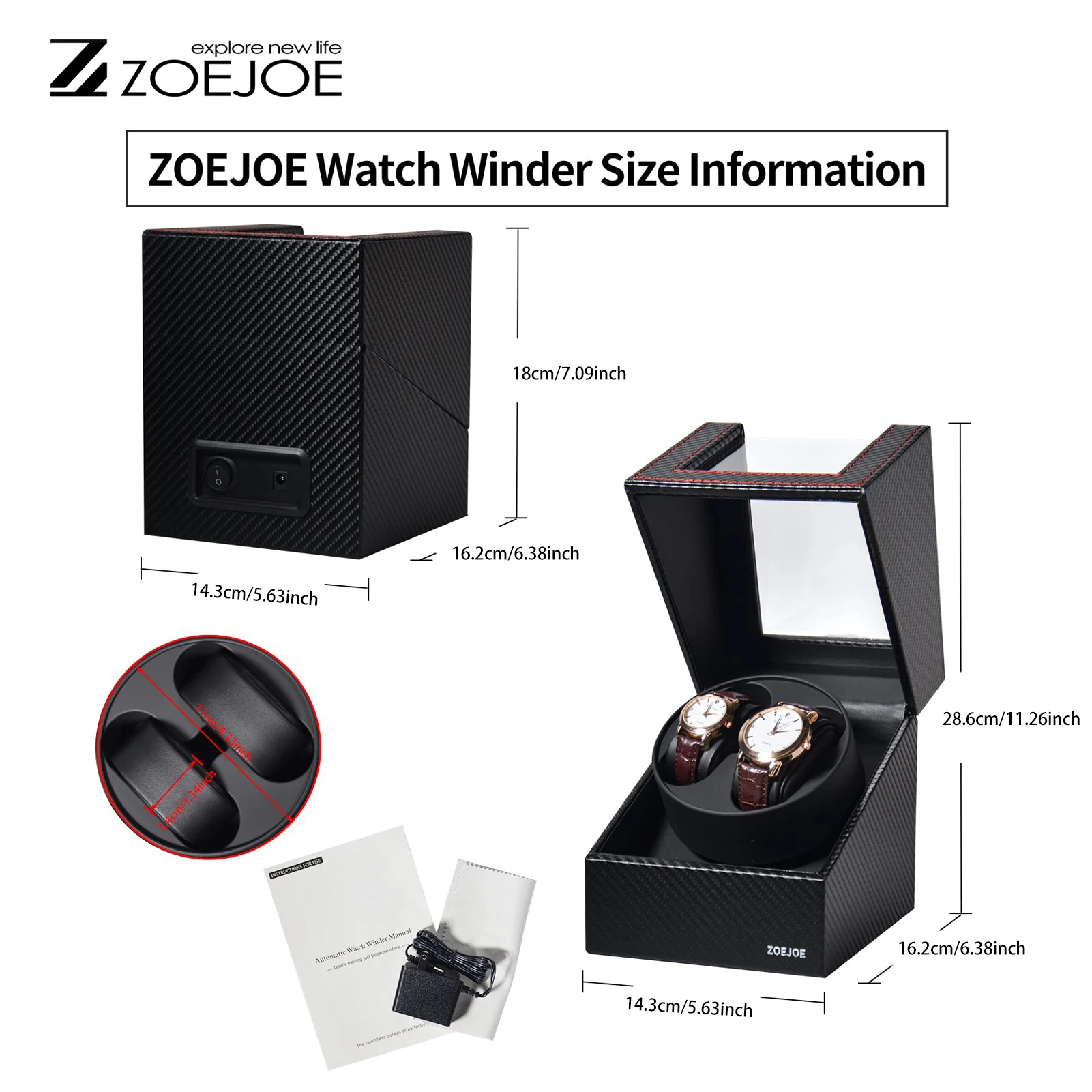 صندوق تدوير الساعات الأوتوماتي - مراجعة Watch Winder Single وسعره