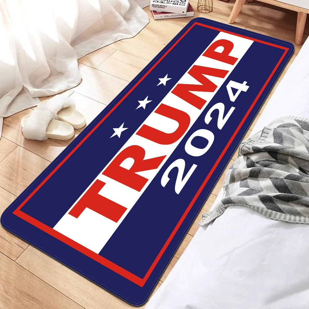 T-TrumpS 2024 Floor Mat Bathroom Mat Kids Room Bedroom Decoration Balcony Anti-Slip Doormat Living Room Welcome Rug