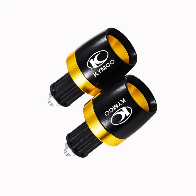 1 Pair Universal Motorcycle For KYMCO AK550 XCITING 250 300 350 400 400S 500 DownTown 125 300i Handle Bar Ends Grips CNC view 4