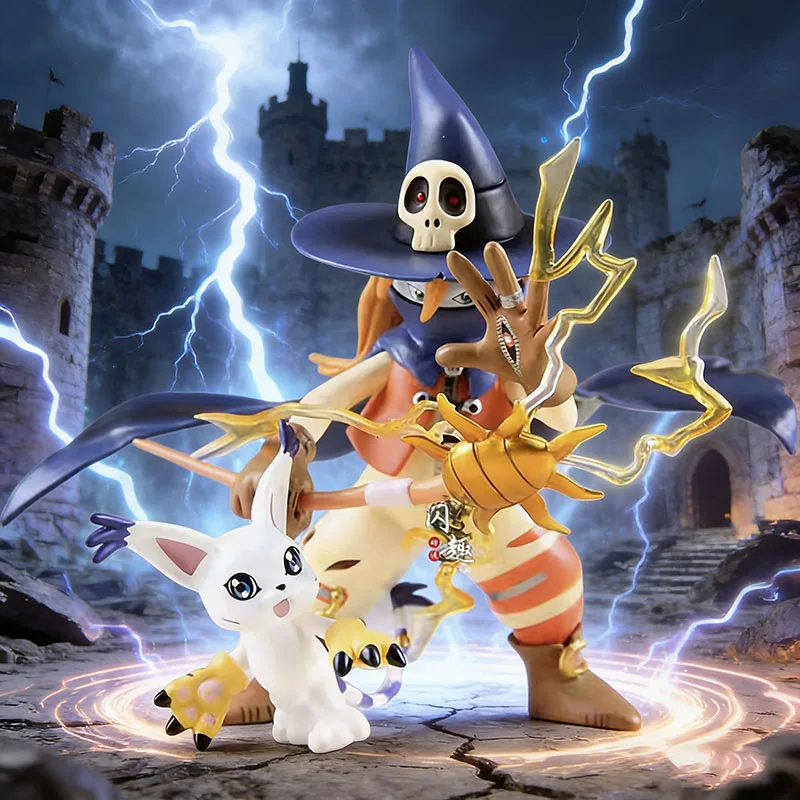 pokemon-model-wizarmon-and-tailmon-action-figure-anime-figuras-manga-figurine-doll-ornament-peripheral-gk-statue-toys-kids-gift