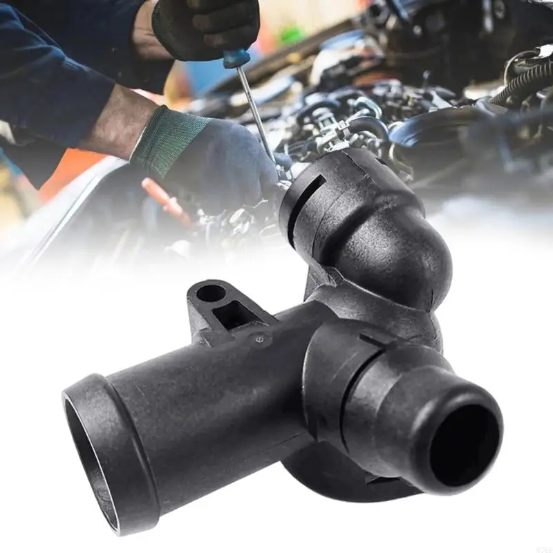 M76E Motorkühlwasserauslass 06B121133D Ersatzteil, Schlauchanschluss mit drei Anschlüssen und Montageflansch für B6 B5.5 1.8T – Detail 10