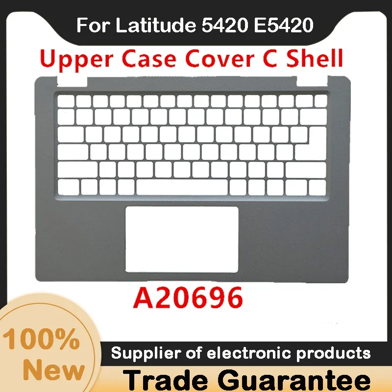 Caixa superior do portátil Palmrest Capa C Shell, Dell Latitude 5420, E5420, 5421, A20696, AP30K000110, Novo