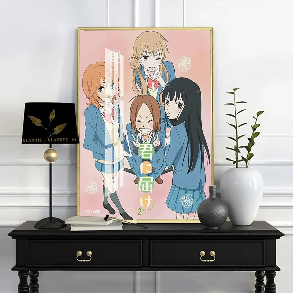 Kimi Ni Todoke From Me To You Japanese Anime Wall Art Print Picture Poster Cartoon Manga Modern Canvas Painting Otaku Home Decor