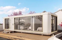 Prefabricated Container House, Prefabricated Mobile House Modular, Space capsule real estate