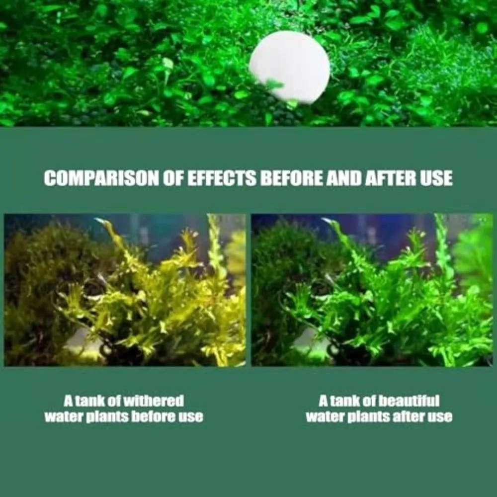 120PCS Tablets Form CO2 Tablet Diffuser Tablets Carbon Dioxide Aquarium Equip CO2 Boosters CO2 Diffuser Carbon Dioxide