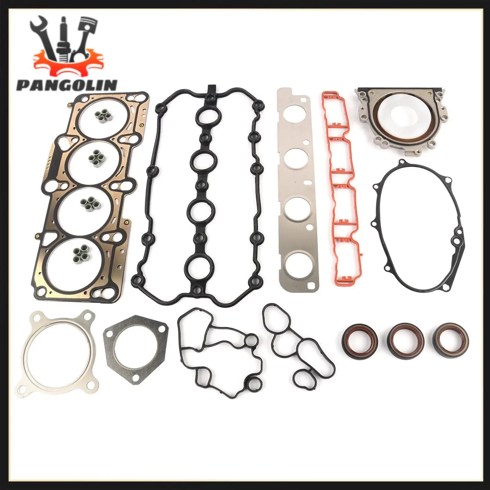 Engine Gasket Overhaul Rebuilding Set 06F103483D For AUDI A4 VW 2.0 TFSI BWA BPY EA113 Engine Parts Components Rebuilding Kits