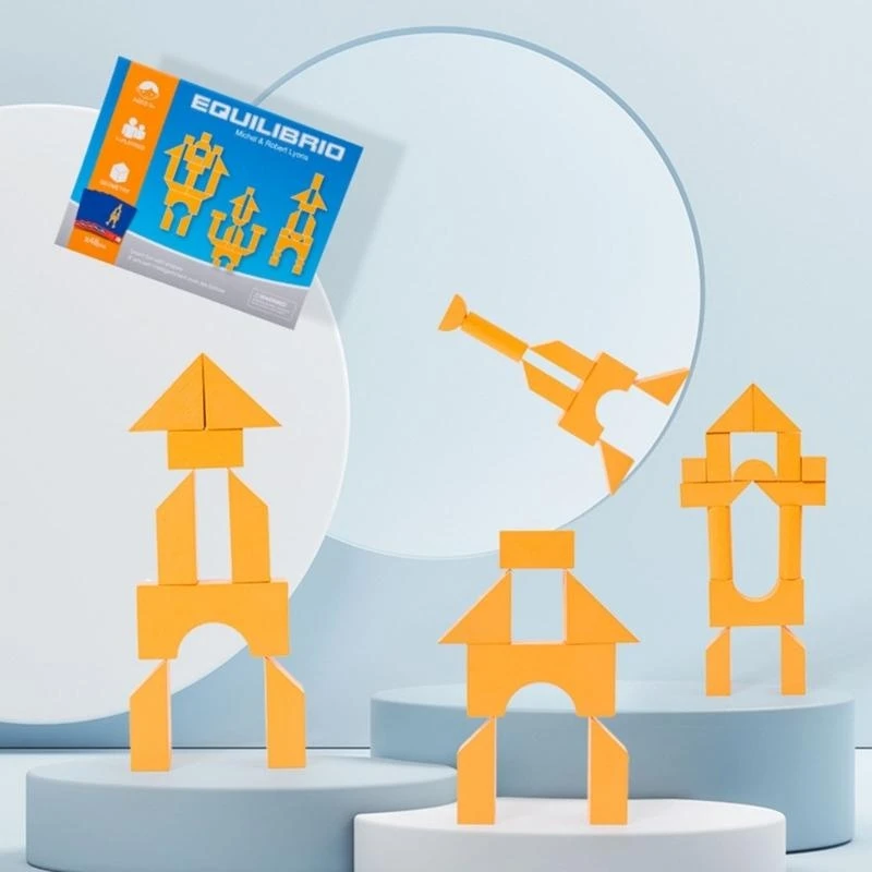 Blocos pilha empilhamento bloco correspondência cores, suporte aprendizagem pré-escolar 15UB