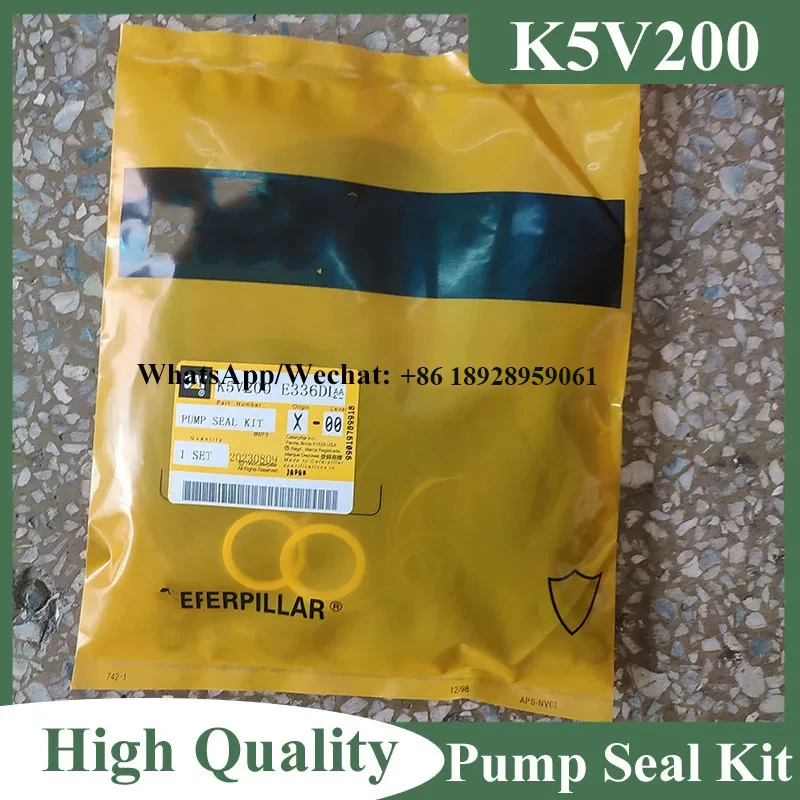 Hydraulic Main Pump Seal Kits For Excavator  K3V112 K5V200 for Caterpillar E336D Hydraulic Cylinder Seal Kts