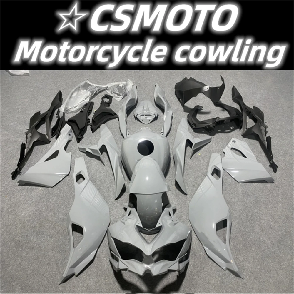 

Motorcycle fairing fits ZX-4R 2023 2024 ZX-25R 2019 2020 2021 2022 2023 Fairing body setting bright grey