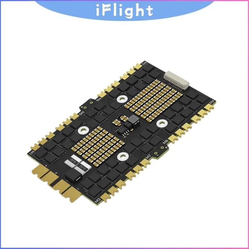 

iFlight Thunder 80A 8-в-1 ESC 2-8S Blheli_S 32bit Dshot1200 для FPV Drone — 8S Lipo 3-6S Плата распределения питания PDB