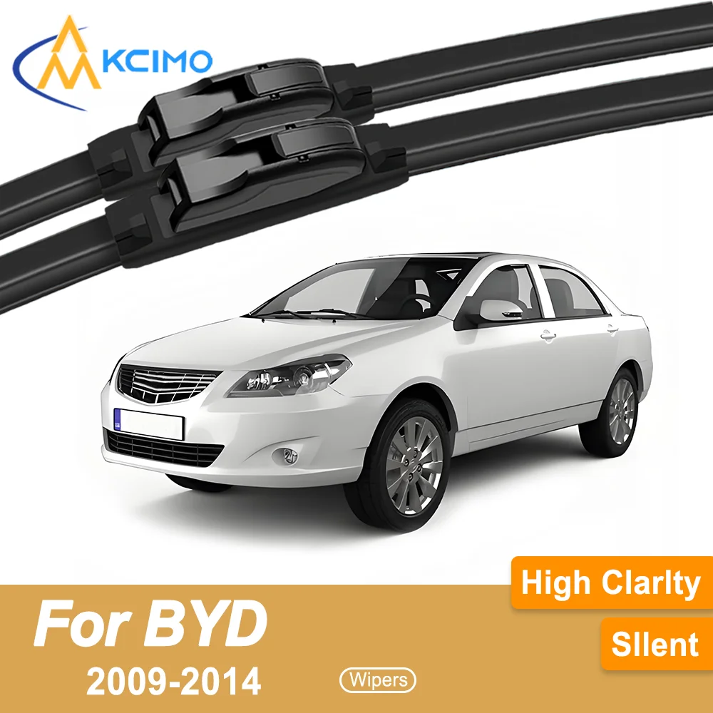 

2-Pack Superior Wiper Blades for BYD BYD G3 2009-2014 All-Season Durable Quiet Wiping Uninterrupted Visibility