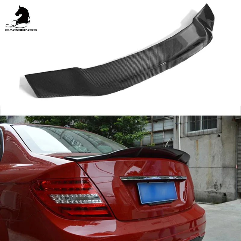 

Rear Trunk Lip Carbon Spoiler for C Class W204 4 Doors 2008-2013