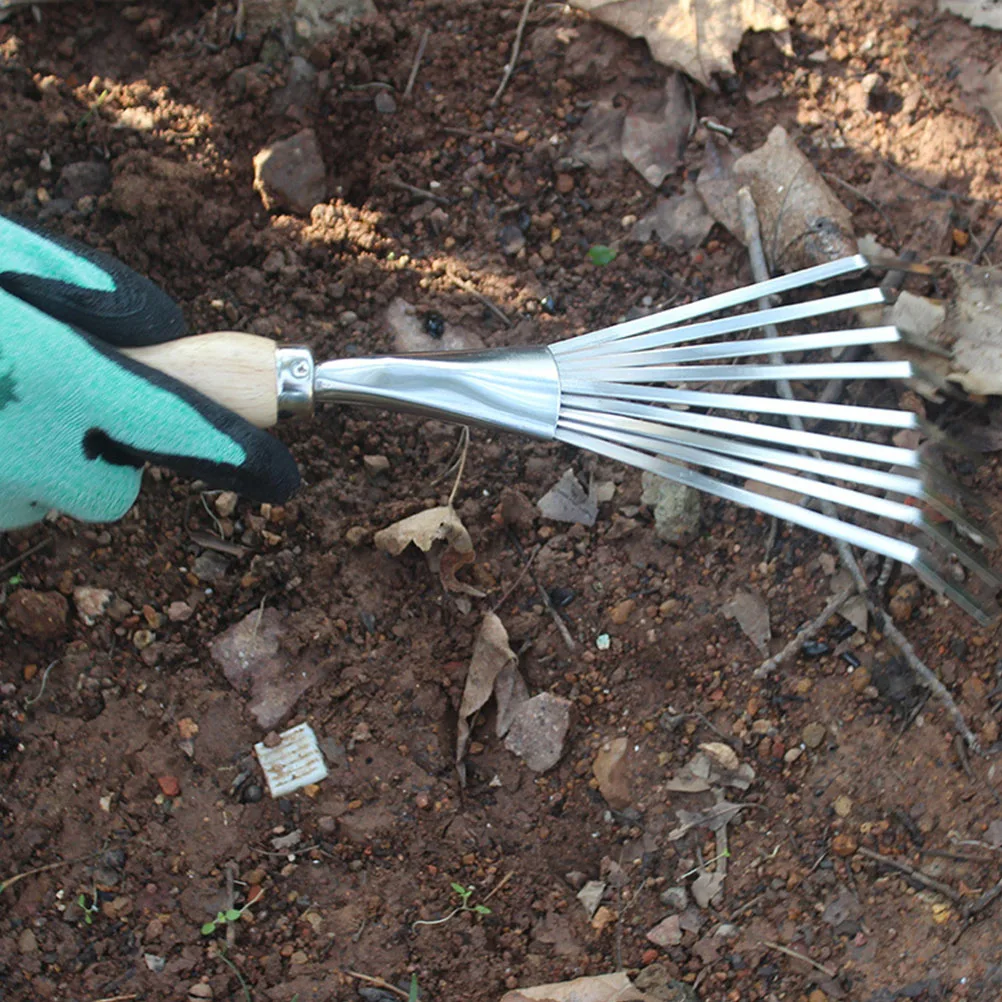 

1pc Stainless Steel Garden Cultivation Tool Soil Digging Cultivation Tool Lightweight Compact Non-Slip Handle Use
