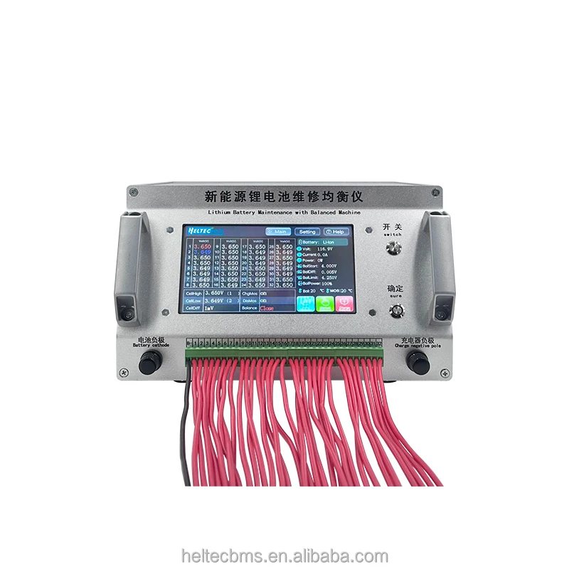 Battery Repair Kit LiFePO4 Battery Pack Reconditioning Machine 24S 15A Battery Cell  Balancer