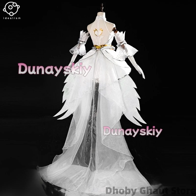 

Crystal Rose Lux Cosplay 코스프레 Full Set Elegant Fantasy Anime Game Roleplay Outfit For Women Lolita Halloween Party Cos Kawaii