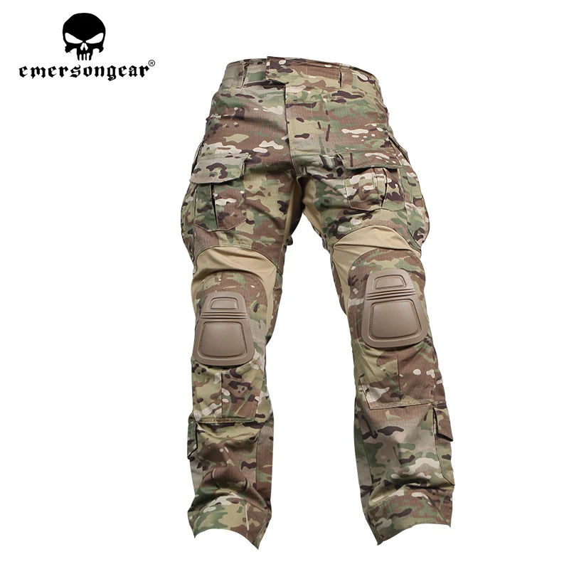 Emersongear Pantaloni tattici G3 Pantaloni da combattimento Gen3 Uomo Duty Cargo Sport all'aria aperta Escursionismo Caccia Campeggio Trekking Allenamento MC