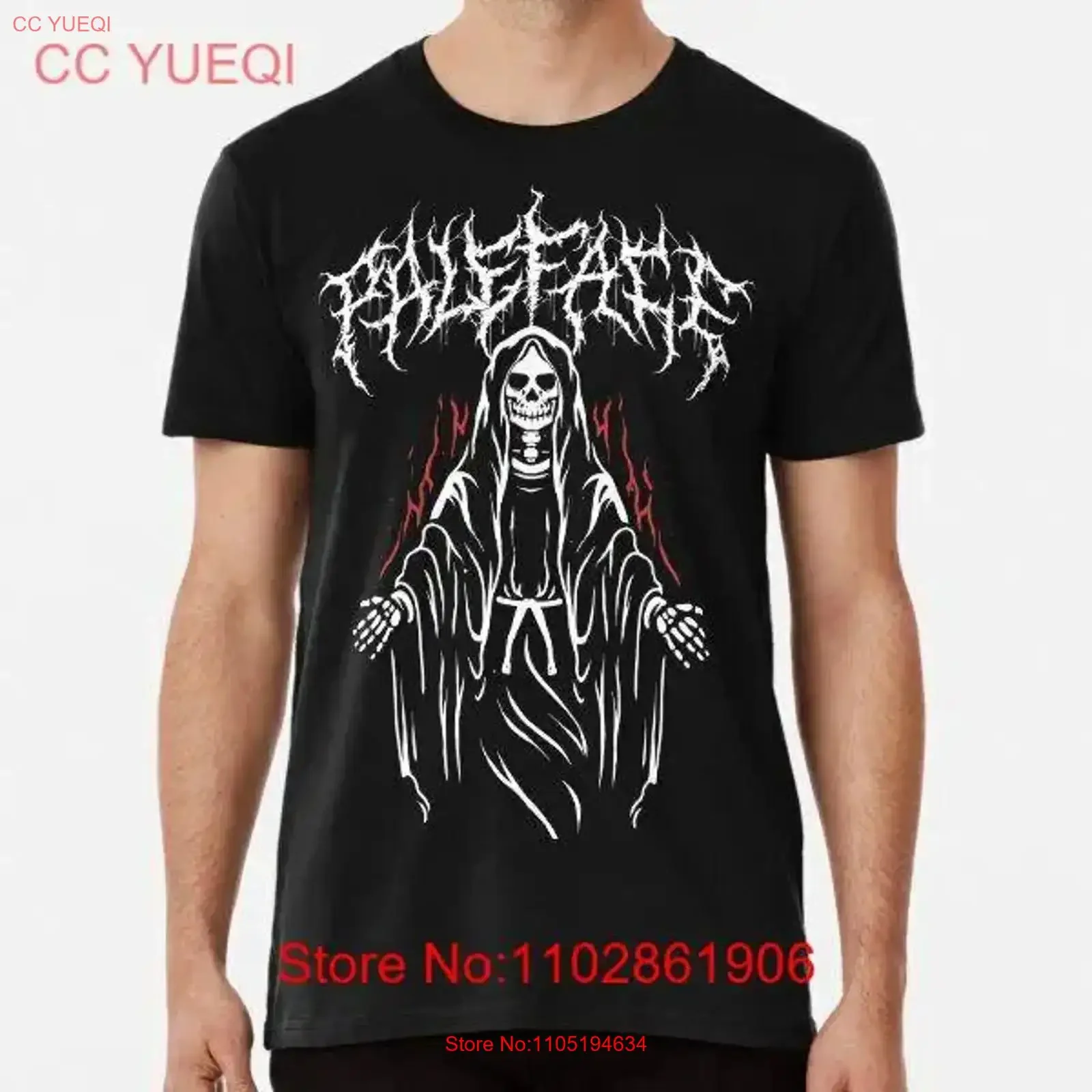 New Design Special Paleface Swiss death angel Made in USA T Shirt Size S 5XL vintage Washed graphic Versatile homme Breathable