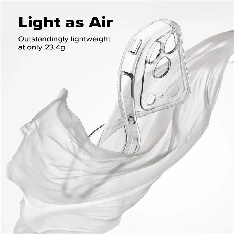 رقيقة جدا واضح بولي TPU الحالات الهاتف آيفون 17 16 15 14 13 12 11 برو ماكس زائد 17 الهواء 16E XR XS ماكس غطاء سيليكون شفاف