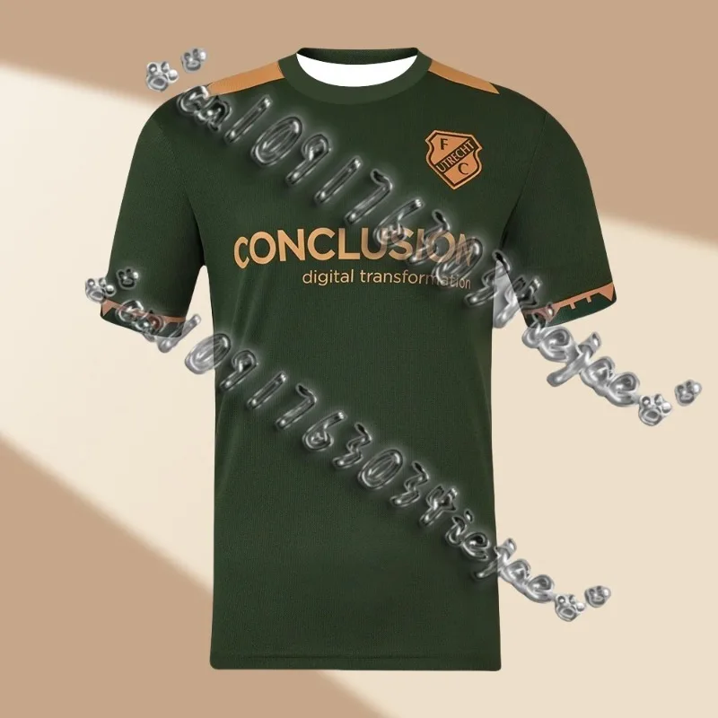

Utrecht 25-26 Away Soccer Fan Jersey Limited Edition Football Shirt for Supporters and Collectors