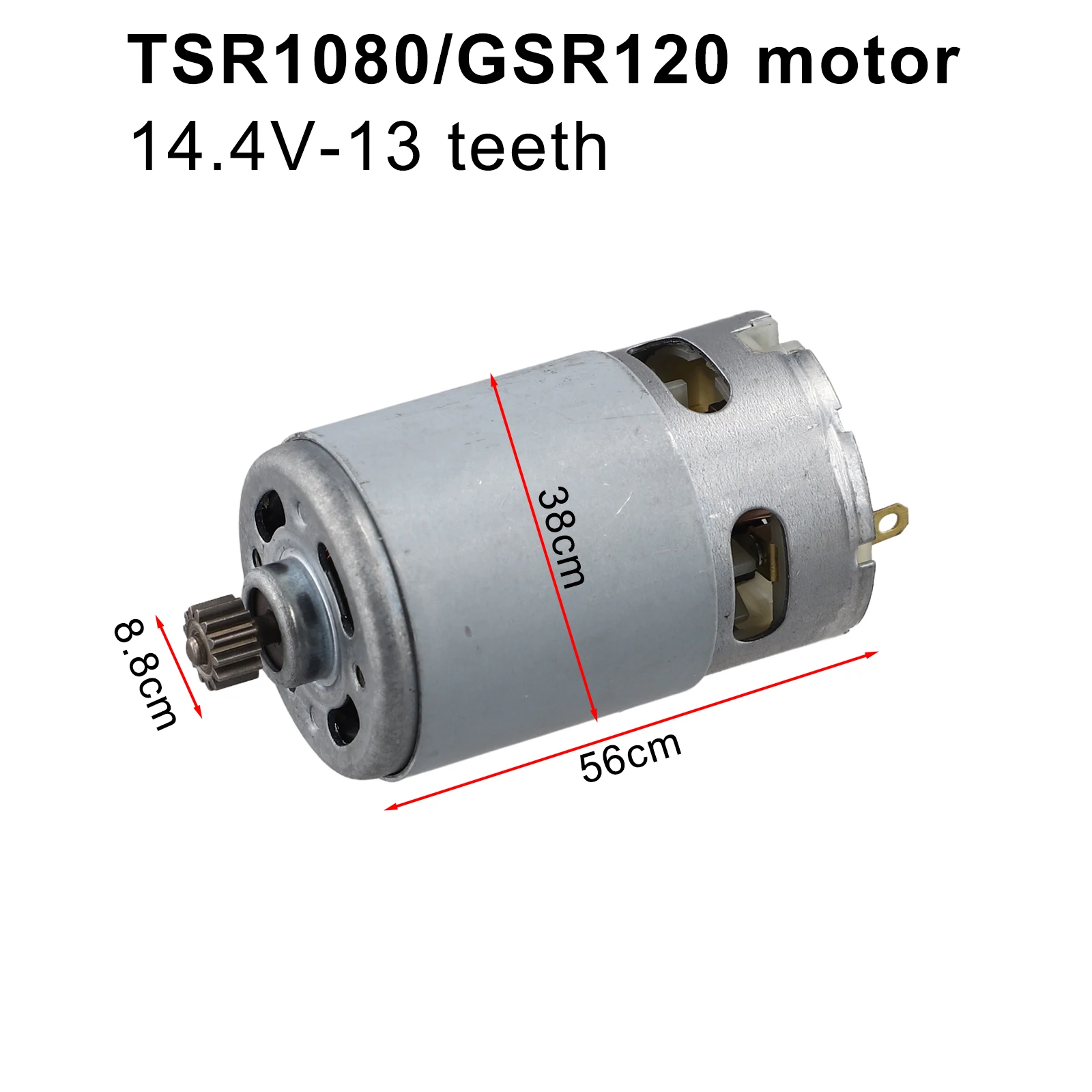 1pc 12V 14.4V Lithium Electric Drill Motor High Hardness Gears Motor For Bosch TSR1080-2-LI GSR120LI Lithium-ion Power-Drill Mot