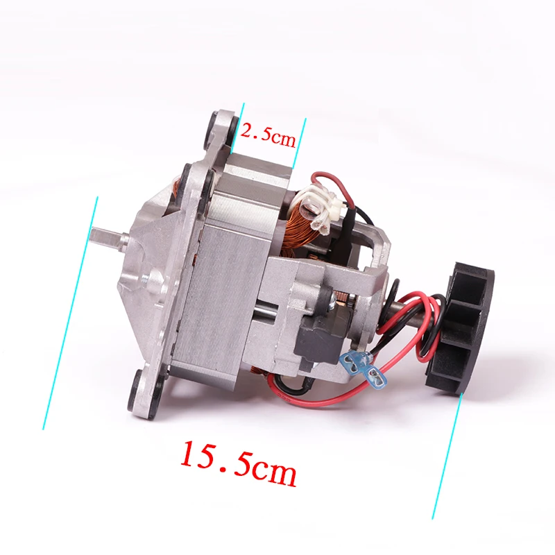 Pure copper broken machine motor 9525 universal square mouth ice machine food machine juicer motor spare parts for blender