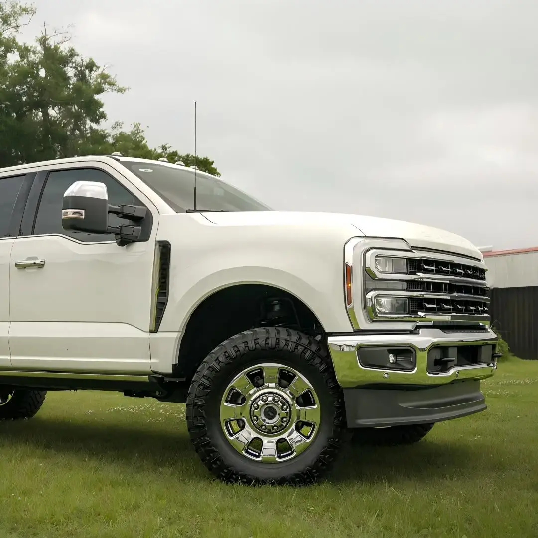 Heavy Duty Pickup Truck Bright Polished Chrome Rim Deep Tread Off-Road OEM Style 8 Holes Chrome Wheel for F250 F350
