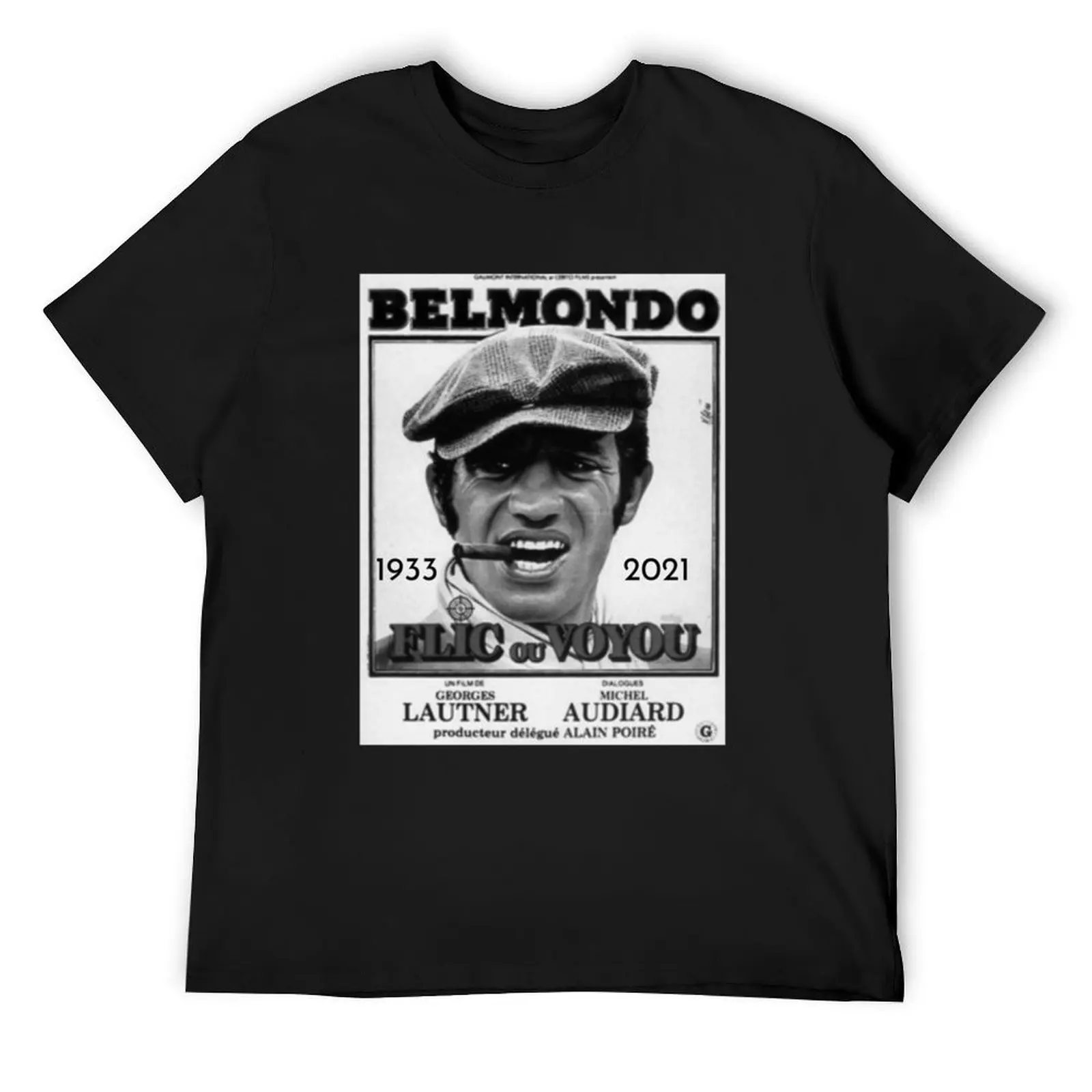 Jean Paul Belmondo T-Shirt customizeds sports fans anime t shirts mens fashion