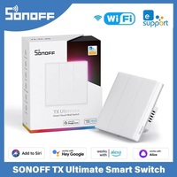 SONOFF T5 86 Type Smart Touch Wall Switch Wireless eWeLink APP/Vioce Remote Control Replaceable Cover Via Alexa Google Home