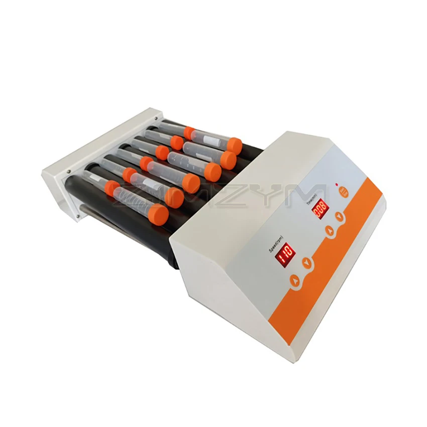 5/7 Rollers Blood Mixer Horizontal Rotator Blood Mixer Tube Roller Rolling Blood Collection Tube Mixer with Timing Speed 110rpm