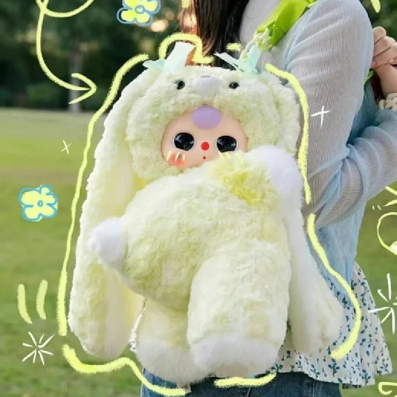 

Genuine Baby Three Limited Edition Backpack Blind Box Trendy Vinyl Face Toy Cute Play Pendant Bag Collectible Customized Gift