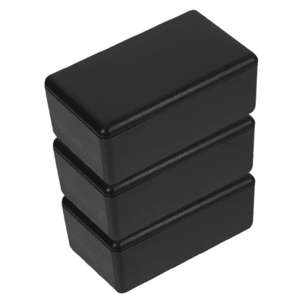 

3pcs Plastic Electrical Installation Box Waterproof For Indoor Outdoor Use Electronic Project Enclosure Protective Junction Box