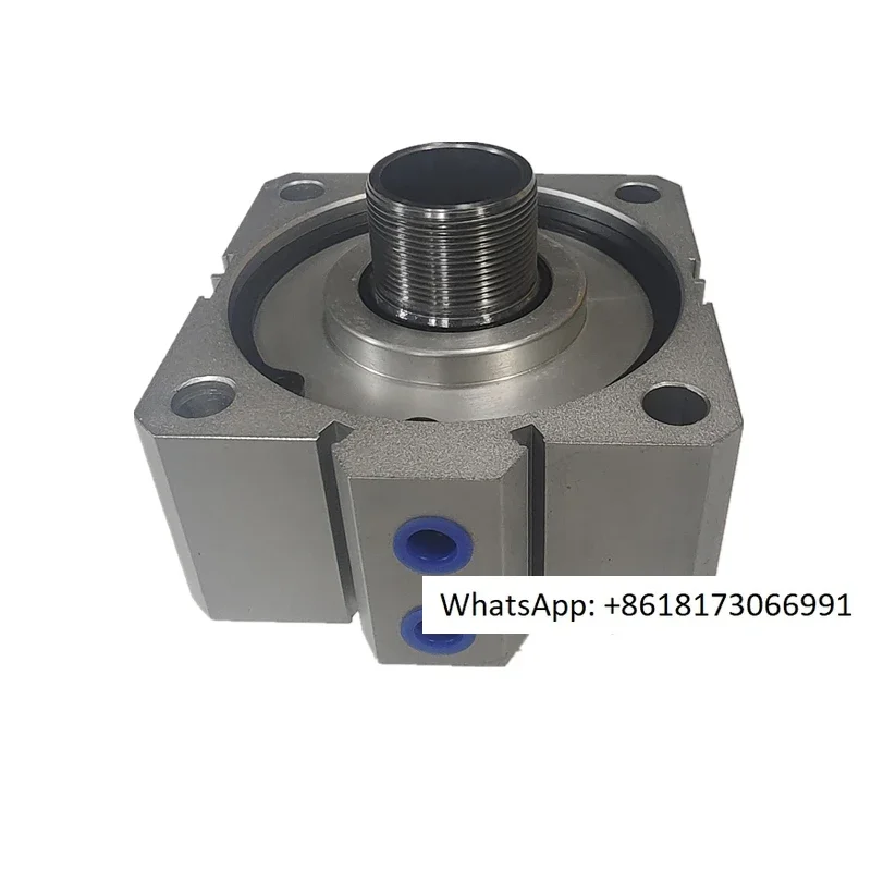 

SD thin through-hole cylinder pneumatic clamp seat cylinder 100X5 fixture cylinder M48X1.5 M37X1.5