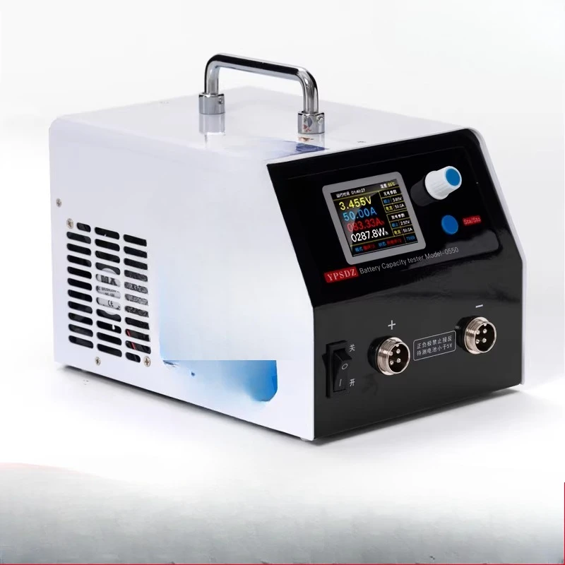 Lithium battery capacity detector, measuring large cell capacity
