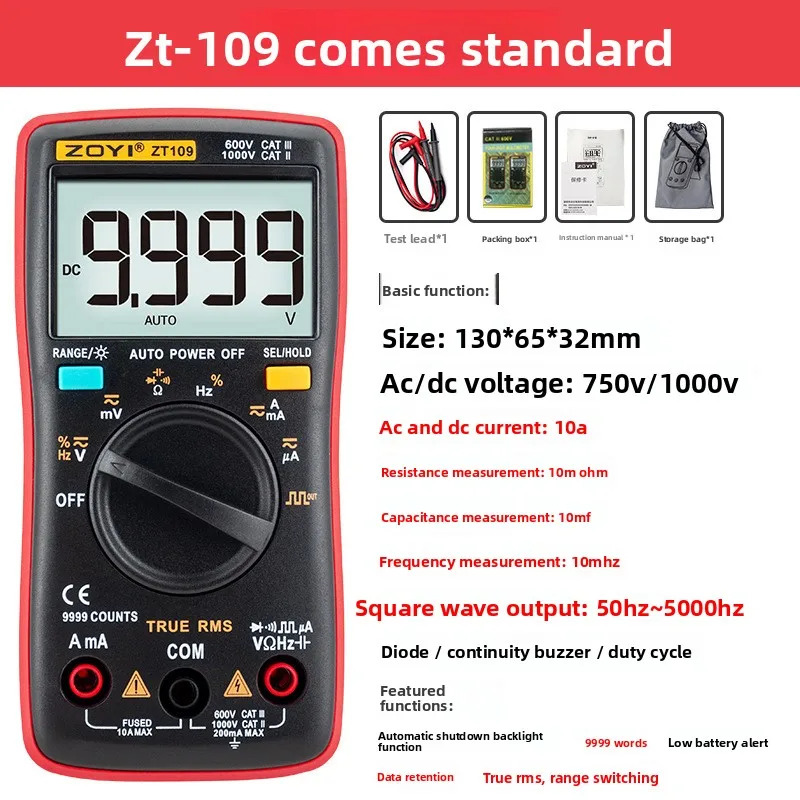 Zoyi ZT111 Digital …