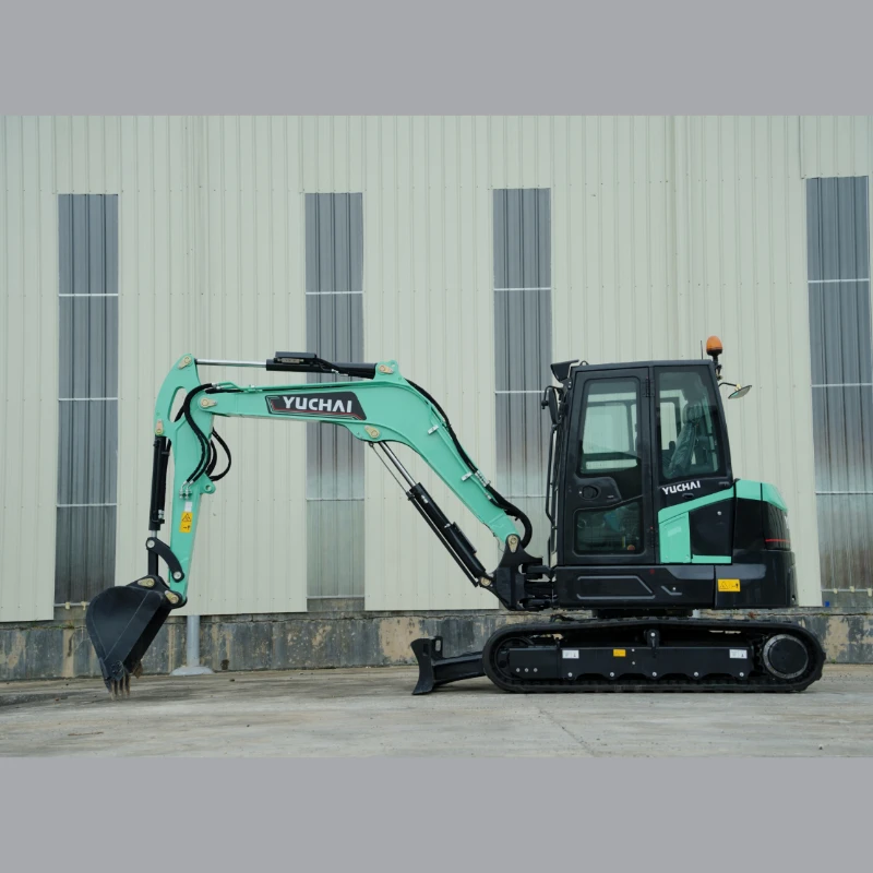 Mini Excavadora Personalizada de 6 Toneladas, Excavadora Hidráulica de Alta Eficiencia y Durabilidad para Construcción, Jardinería y Uso Agrícola